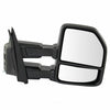 2015-2018 Ford F150 Mirror Passenger Side Manual Towing Type Manual Extend Textured Cap