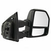 2015-2018 Ford F150 Mirror Passenger Side Manual Towing Type Manual Extend Textured Cap