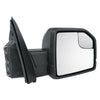2015-2018 Ford F150 Mirror Passenger Side Manual Standard Type Convex Glass With Blind Spot Textured