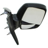 2015-2019 Ford Transit T-350Hd Passngr Mirror Passenger Side Manual Textured With Short Arm With Medium/High Roof