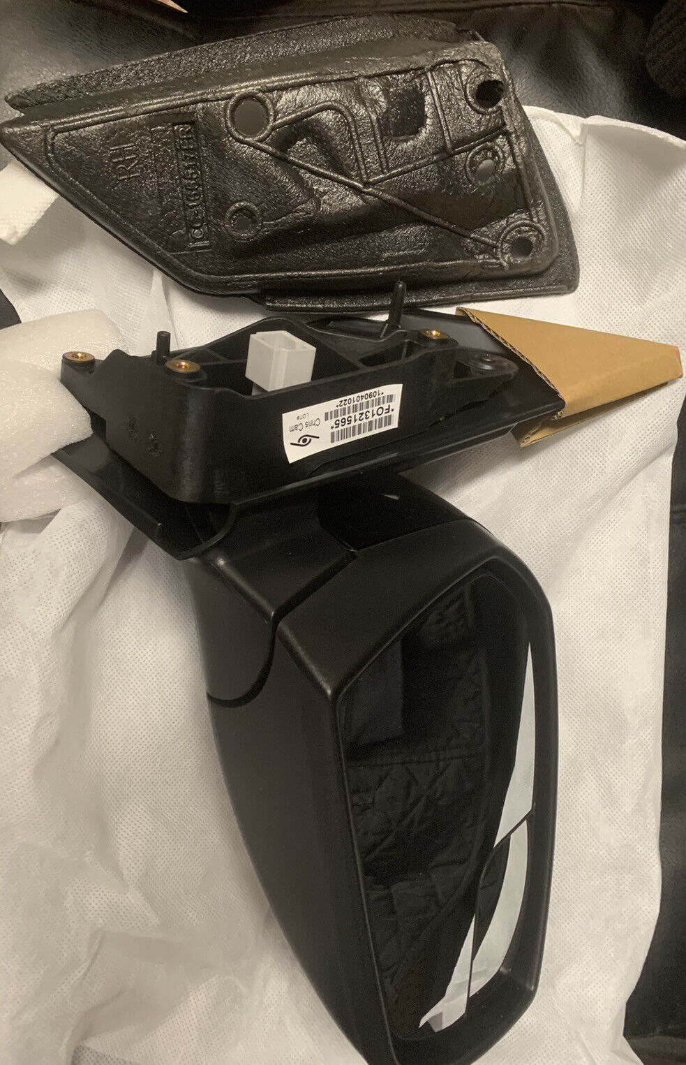 Rétroviseur extérieur côté passager pour Ford Escape 2017-2019, électrique avec miroir d'angle mort, sans clignotant ni dégivrage, référence Fo1321565 - Hunt Parts