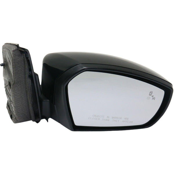 2017-2019 Ford Escape Mirror Passenger Side Power Ptm With 10 Hole Plug/Blind Spot Without Signal/Heat