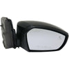 2017-2019 Ford Escape Mirror Passenger Side Power Ptm With 10 Hole Plug/Blind Spot Without Signal/Heat