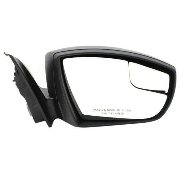 2015-2018 Ford Focus Mirror Passenger Side Power Textured With Blind Spot/Temperature Sensor From 2/21/2015