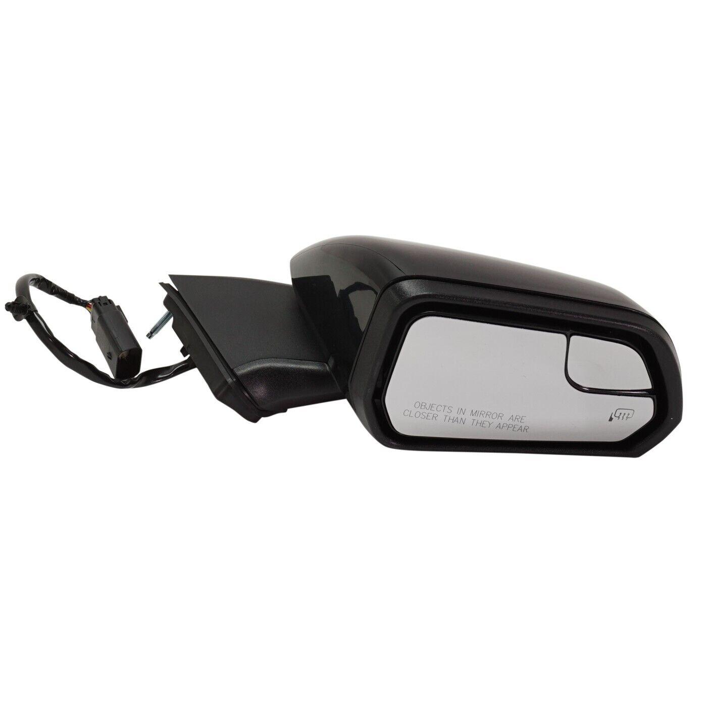 Rétroviseur extérieur côté passager pour Ford Mustang 2015-2018, électrique et chauffant, avec miroir d'angle mort et clignotant, FO1321597