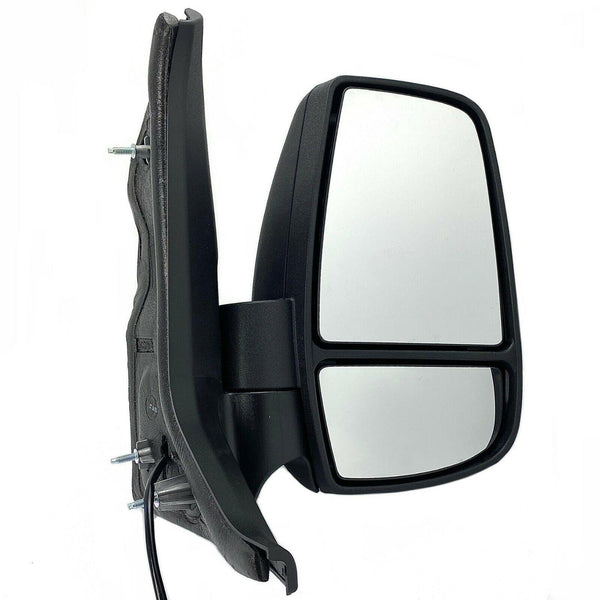 2018-2019 Ford Transit T-150 Cargo Mirror Passenger Side Power With Short Arm With Medium/High Roof Without Power Fold