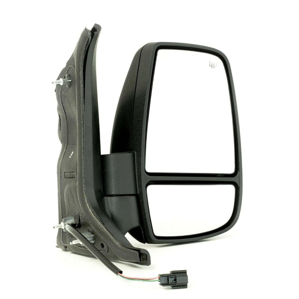 2018-2019 Ford Transit T-350 Cargo Mirror Passenger Side Power Heated With Short Arm/Medium/High Roof/Power Fold/Signal