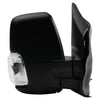 2020 Ford Transit T-350 Cargo Mirror Passenger Side Power Textured Short Arm 12 Pin Connector With Signal For Low Roof