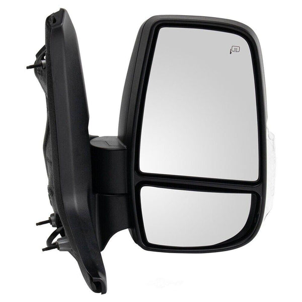 2020 Ford Transit T-350 Crew Mirror Passenger Side Power Textured Short Arm 12 Pin Connector With Signal For Low Roof