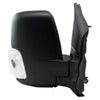 2020 Ford Transit T-150 Cargo Mirror Passenger Side Power Textured Short Arm 12 Pin Connector With Signal/Blind Spot/Power Fold For Medium/High Roof