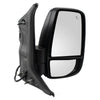 2020 Ford Transit T-350 Wagon Mirror Passenger Side Power Textured Short Arm 12 Pin Connector With Signal/Blind Spot/Power Fold For Medium/High Roof