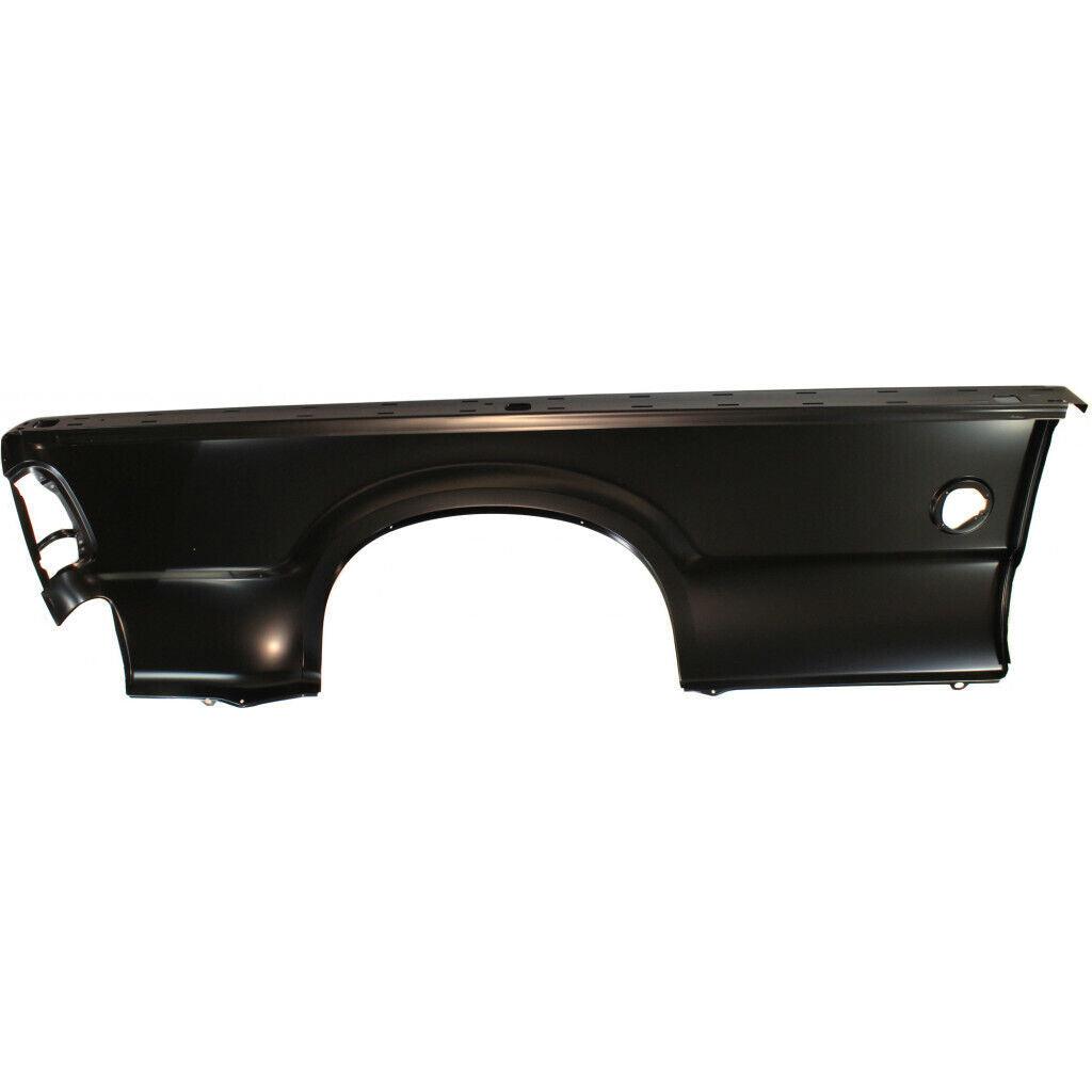 Panneau latéral extérieur arrière côté conducteur pour Ford F550 1999-2010 (benne de 2,44 m avec roue arrière simple), FO1620102