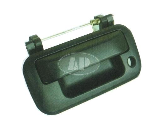 Poignée de hayon Ford F150 2004-2008, apprêtée, lisse, noire, utilisable sans caméra de recul, FO1915112