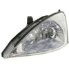 2000-2002 Ford Focus Head Lamp Driver Side Without Hid Without Svt With Chrome Bezel High Quality