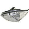 2000-2002 Ford Focus Head Lamp Driver Side Without Hid Without Svt With Chrome Bezel High Quality