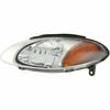1998-2003 Ford Escort Head Lamp Driver Side From 8/25/97 High Quality