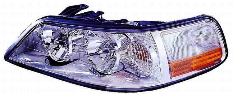 Phare avant côté conducteur pour Lincoln Town Car 2003-2004 avec ampoule HID haute qualité, FO2502185