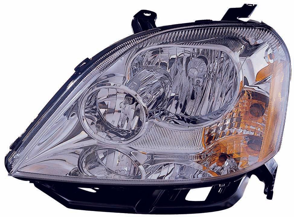 Phare avant côté conducteur pour Ford 500 (2005-2007) sans douille de clignotant, haute qualité, FO2502221