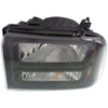2005-2007 Ford F350 Head Lamp Driver Side Black Bezel With Harley-Davidson Pkg High Quality
