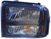2005-2007 Ford F450 Head Lamp Driver Side Black Bezel With Harley-Davidson Pkg High Quality