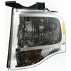 2007-2014 Ford Expedition Max Head Lamp Driver Side Chrome Bezel High Quality