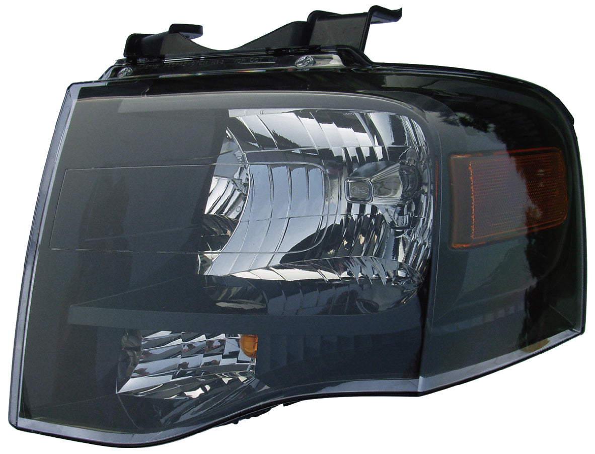 Phare avant côté conducteur Ford Expedition 2007-2014, cache noir, référence Fo2502227C - Hunt Parts