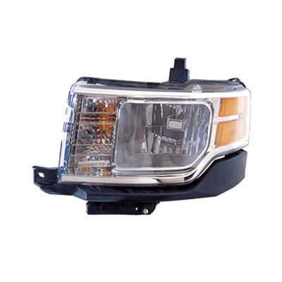 Phare avant gauche halogène pour Ford Flex 2009-2012, référence Fo2502266C - Hunt Parts