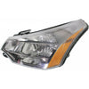 2009-2011 Ford Focus Head Lamp Driver Side Black/Chrome Trim Coupe 09-10/Sedan Ses 10-11 High Quality