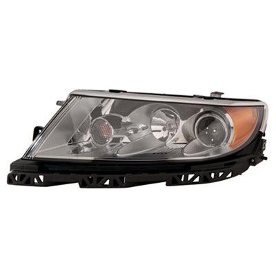 2010-2012 Lincoln Mkz Head Lamp Driver Side Black Bezel With Sport Appearance Pkg High Quality