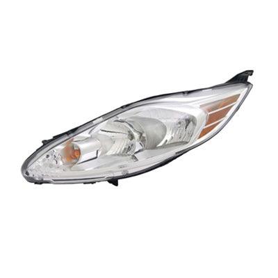 Phare avant gauche (côté conducteur) pour Ford Fiesta Berline 2011-2013 (sans pack esthétique, sans enjoliveur noir Surearound haute qualité), référence FO2502295
