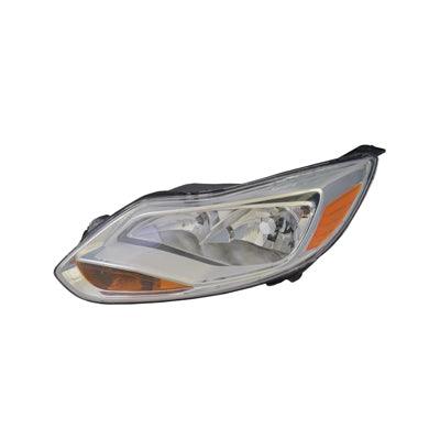 Phare avant côté conducteur pour Ford Focus 2012-2014 S/SE/SEL, qualité économique, FO2502298U