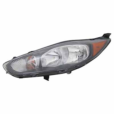 Phare avant côté conducteur pour Ford Fiesta Hatchback 2014-2019, modèles S/SE/ST, avec garniture foncée, référence Fo2502324C - Hunt Parts