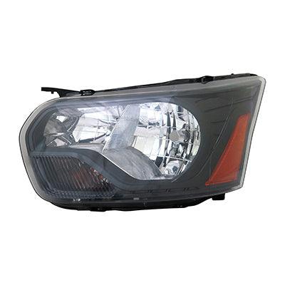 Phare avant côté conducteur pour Ford Transit T-250 Cargo 2015-2016 avec garniture noire, haute qualité, référence 39859, FO2502330