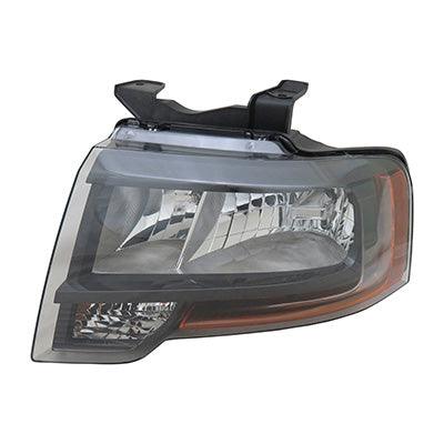 2015-2017 Ford Expedition Head Lamp Driver Side Reflector Type Black Out High Quality