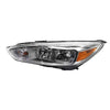 2015-2018 Ford Focus Head Lamp Driver Side Aluminum Bezel Without Drl Without Led Sedan/Hatch Back Economy Quality