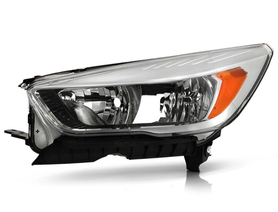 Phare avant gauche (côté conducteur) pour Ford Escape 2017-2019, halogène, sans clignotants LED de signature, haute qualité, FO2502349