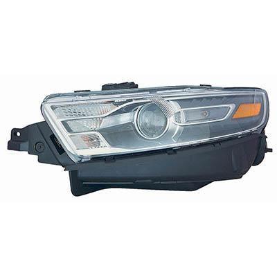 2016-2019 Ford Taurus Head Lamp Driver Side Halogen Exclude Police Model High Quality