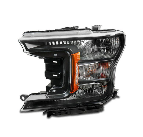 2018-2020 Ford F150 Head Lamp Driver Side Halogen With Dark Housing Economy Quality