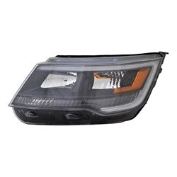 Phare avant côté conducteur Ford Explorer Sport 2018-2019 HID, date de production 04/18, référence Fo2502390C - Hunt Parts