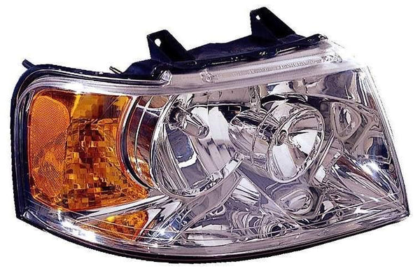 2003-2006 Ford Expedition Head Lamp Passenger Side Chrome Without Off Road Pkg High Quality