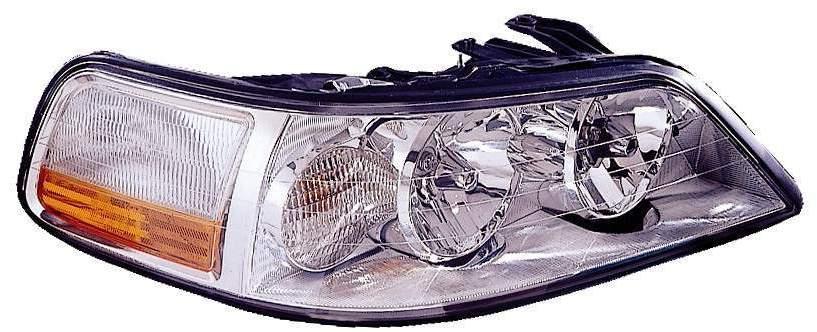 Phare avant côté passager pour Lincoln Town Car 2003-2004, sans phares HID, haute qualité, FO2503184
