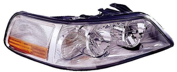 2003-2004 Lincoln Town Car Head Lamp Passenger Side Without Hid