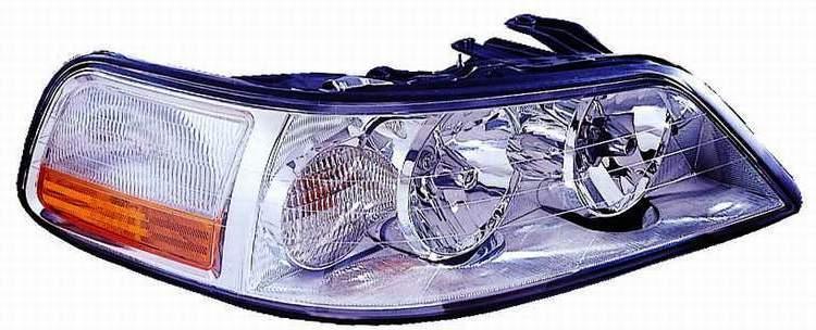 Phare avant côté passager pour Lincoln Town Car 2003-2004 avec ampoule HID haute qualité, FO2503185