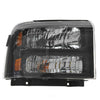 2005-2007 Ford F550 Head Lamp Passenger Side Black Bezel With Harley-Davidson Pkg High Quality