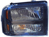 2005-2007 Ford F350 Head Lamp Passenger Side Black Bezel With Harley-Davidson Pkg High Quality