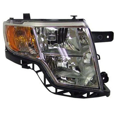 Head Lamp Passenger Side Ford Edge 2007-2010 Capa