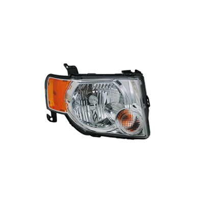 Head Lamp Passenger Side Ford Escape Hybrid 2008-2012 Without App Pkg Capa , Fo2503229C