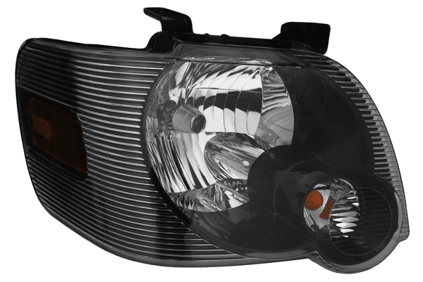 2007-2010 Ford Explorer Head Lamp Passenger Side Smoked Lens High Quality