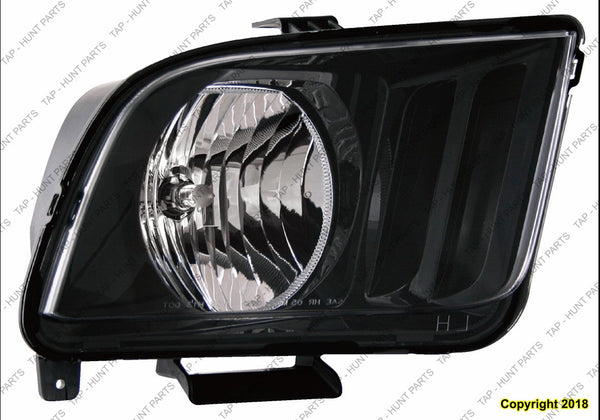 Head Lamp Passenger Side Ford Mustang 2007-2009 Capa