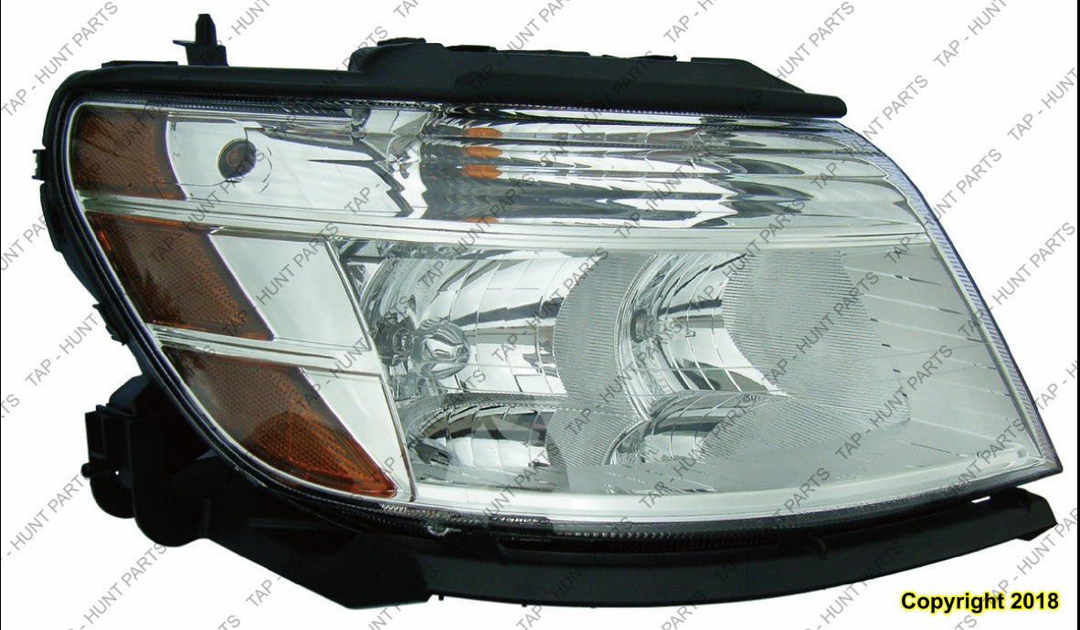 Phare avant côté passager pour Ford Taurus 2008-2009 à partir du 19/05/2007, référence Capa, Fo2503238C - Hunt Parts
